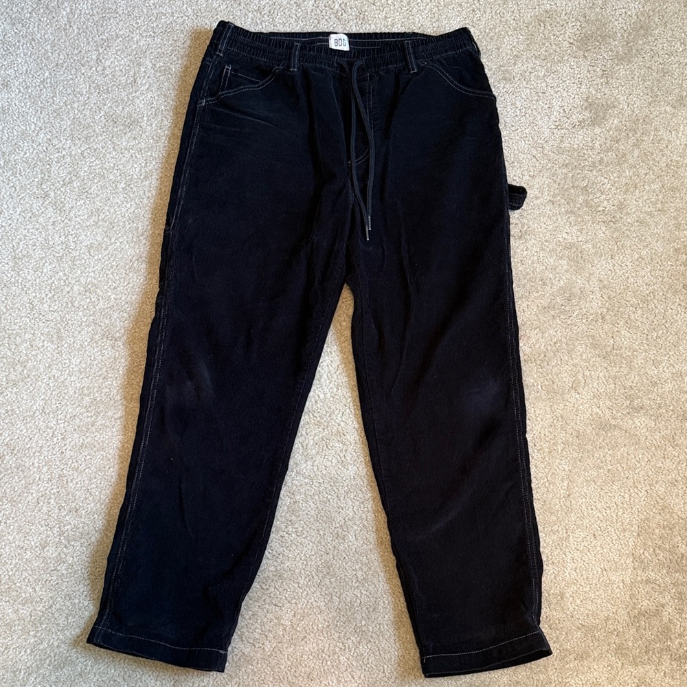 BDG Corduroy Black Pants